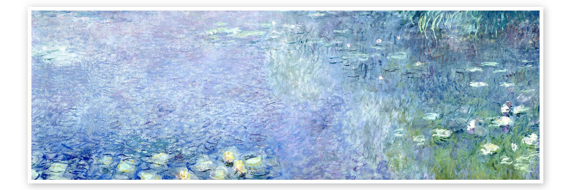 Posterlounge Wandbild Seerosenbild 2, Claude Monet, erhältlich als Poster, Leinwandbild, Wandsticker oder Acrylglasbild