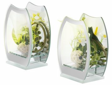 Kunstpflanze LED-Calla Calla, Home affaire, Höhe 15 cm, 2er-Set