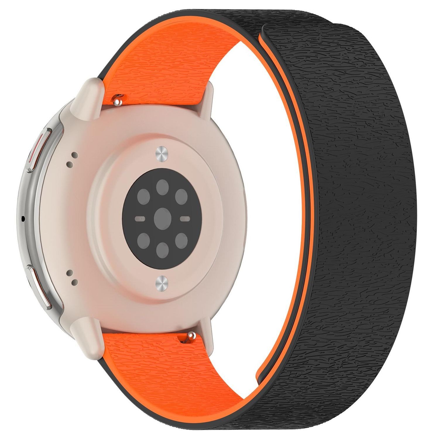 Wigento Smartwatch-Armband Für Amazfit Active 2 / Active 2 Square Silikon M günstig online kaufen