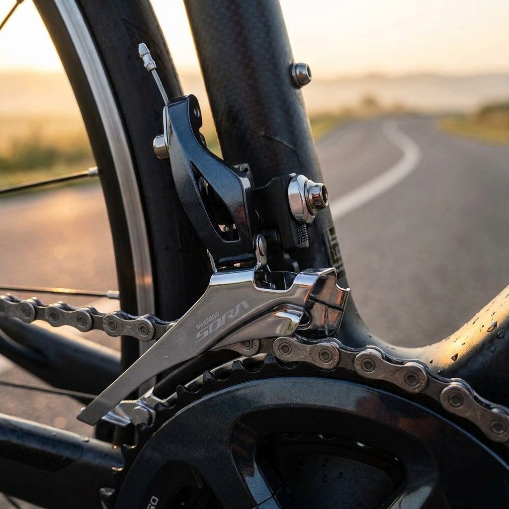 Kettenumwerfer SHIMANO Umwerfer SORA FD-R3000 9-fach Anlöt - präzises Schalten für Re