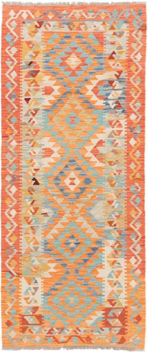 Afghan Handgewebter Orientteppich rechteckig, Kelim Trading, Höhe: 83x192 Nain 3 mm Läufer, Orientteppich