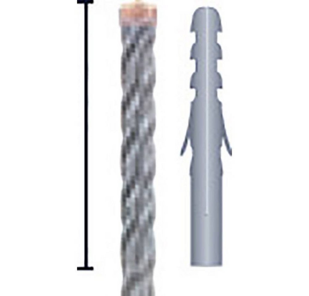 Thumbnail - Alpen Spiralbohrer SDS-plus Hammerbohrer ”FORCE X”, 4 Schneiden