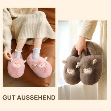 Daisred Cartoon Pantoffeln Hausheim Baumwolleschuhe Hausschuh