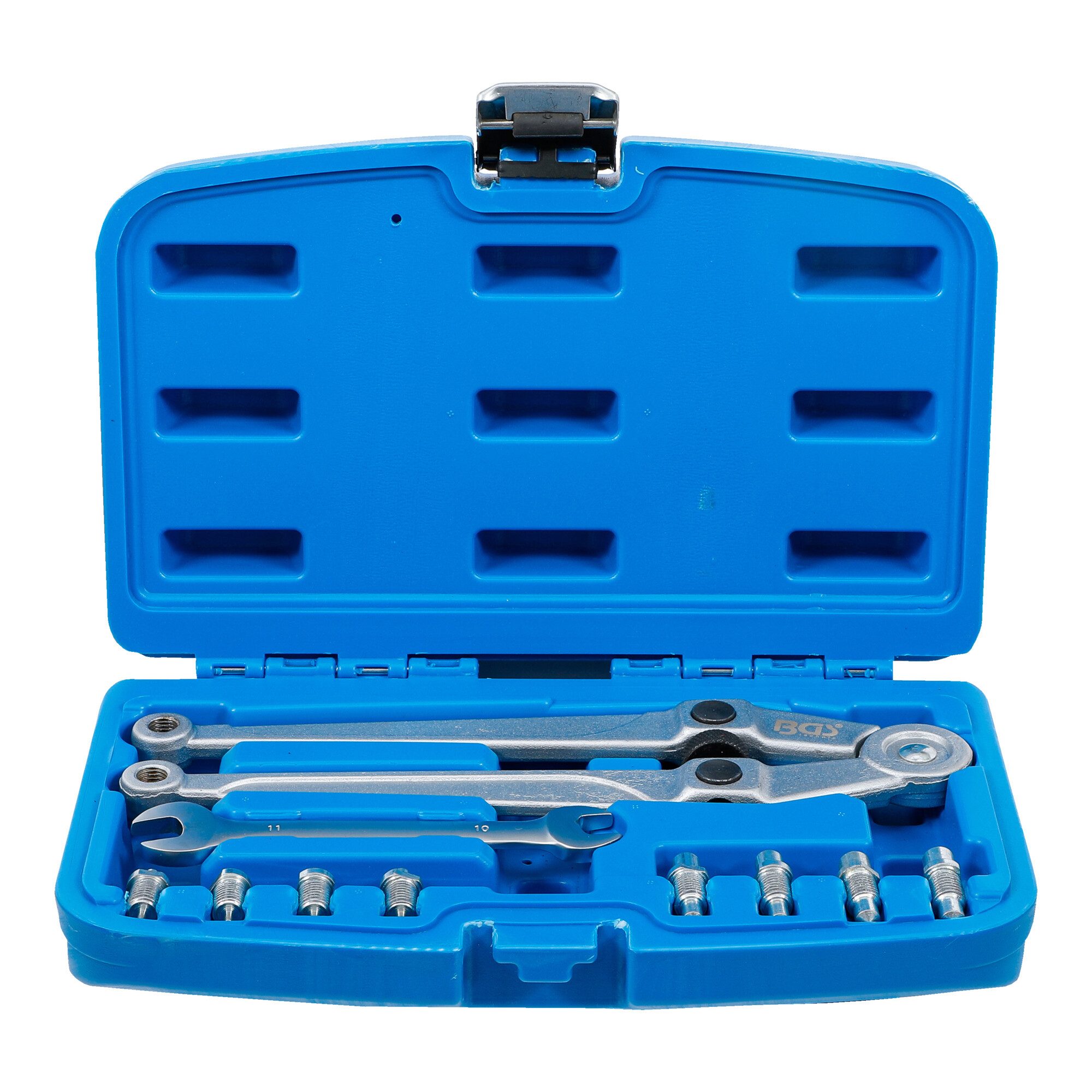 BGS technic Maulschlüssel BGS Stirnlochschlüssel-Satz verstellbar Ø 2,5 - 9 mm
