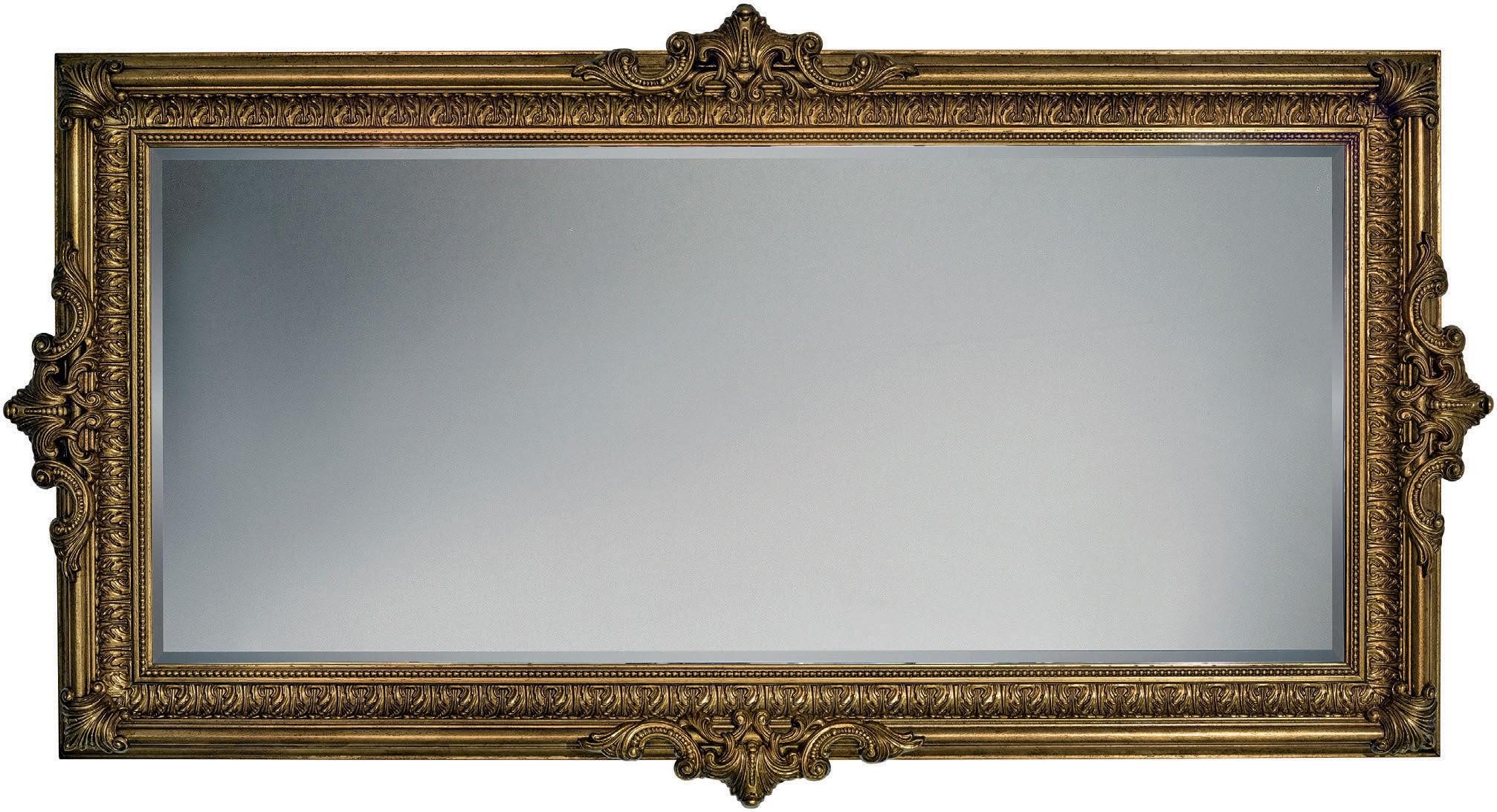JVmoebel Wandspiegel Eleganter Wandspiegel aus Holz in stilvollem Braun für jeden Raum (1-St), Made in Europa