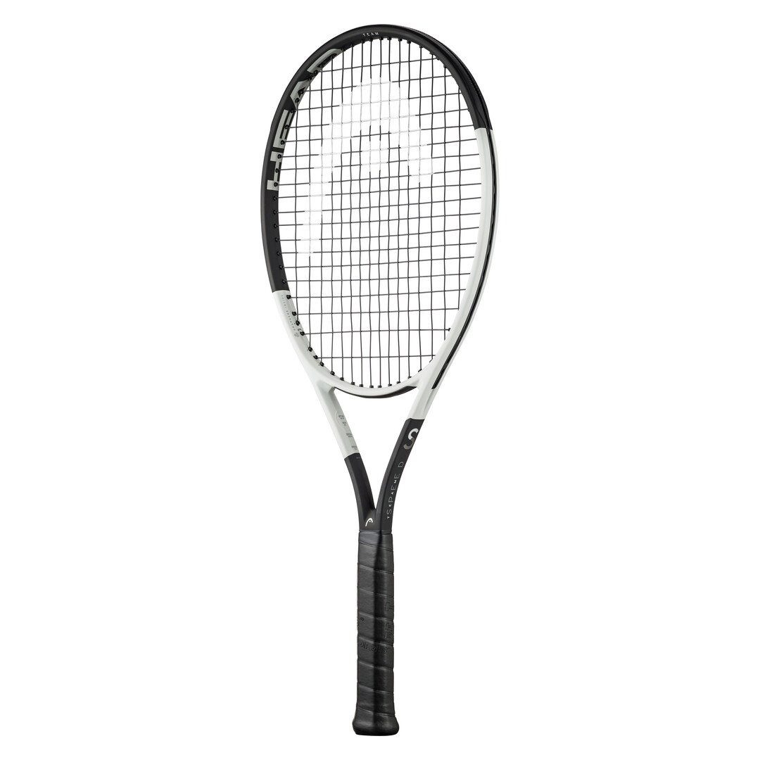 Tennisschläger Speed Team 105in/270g/Allround 2024 weiss/schwarz - unbesaitet