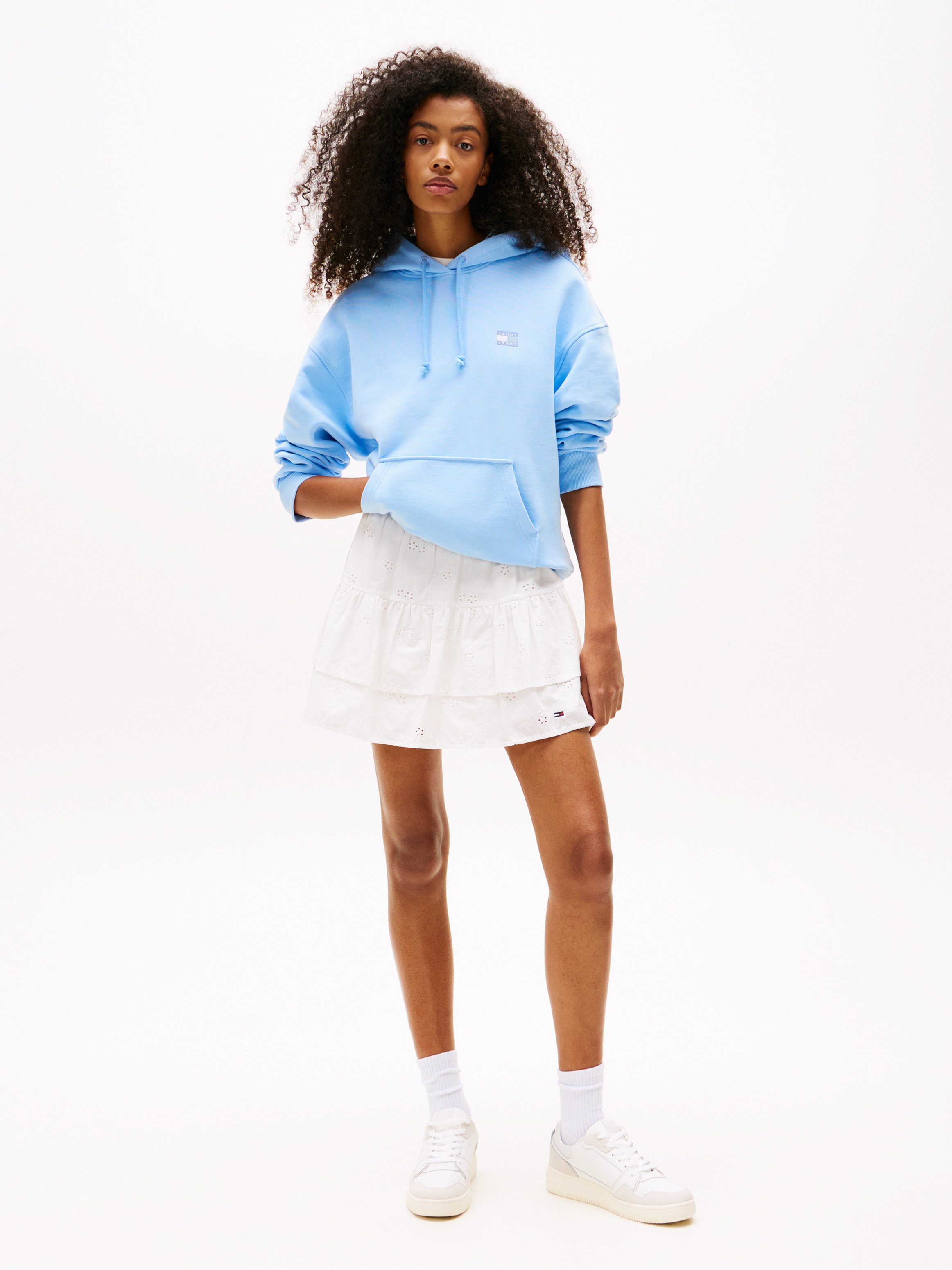 Tommy Jeans Minirock TJW BRODERIE ANGLAISE SKIRT Allover Stickerei