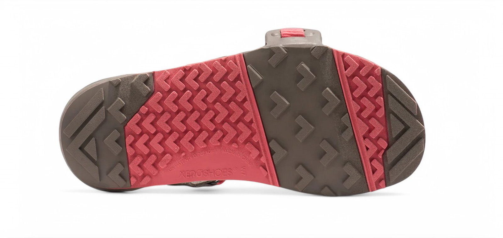Xero Shoes Z-Trail EV braun/korallrot Damen Sandale