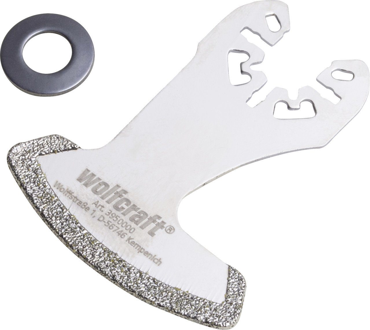 Wolfcraft Akku-Multisäge Wolfcraft Sägebeil Diamant für Vibrationssägen 58