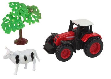 LEAN Toys Spielzeug-Traktor Bauernhoffahrzeug Spielzeug Spielzeugfahrzeug Landmaschinenfahrzeug