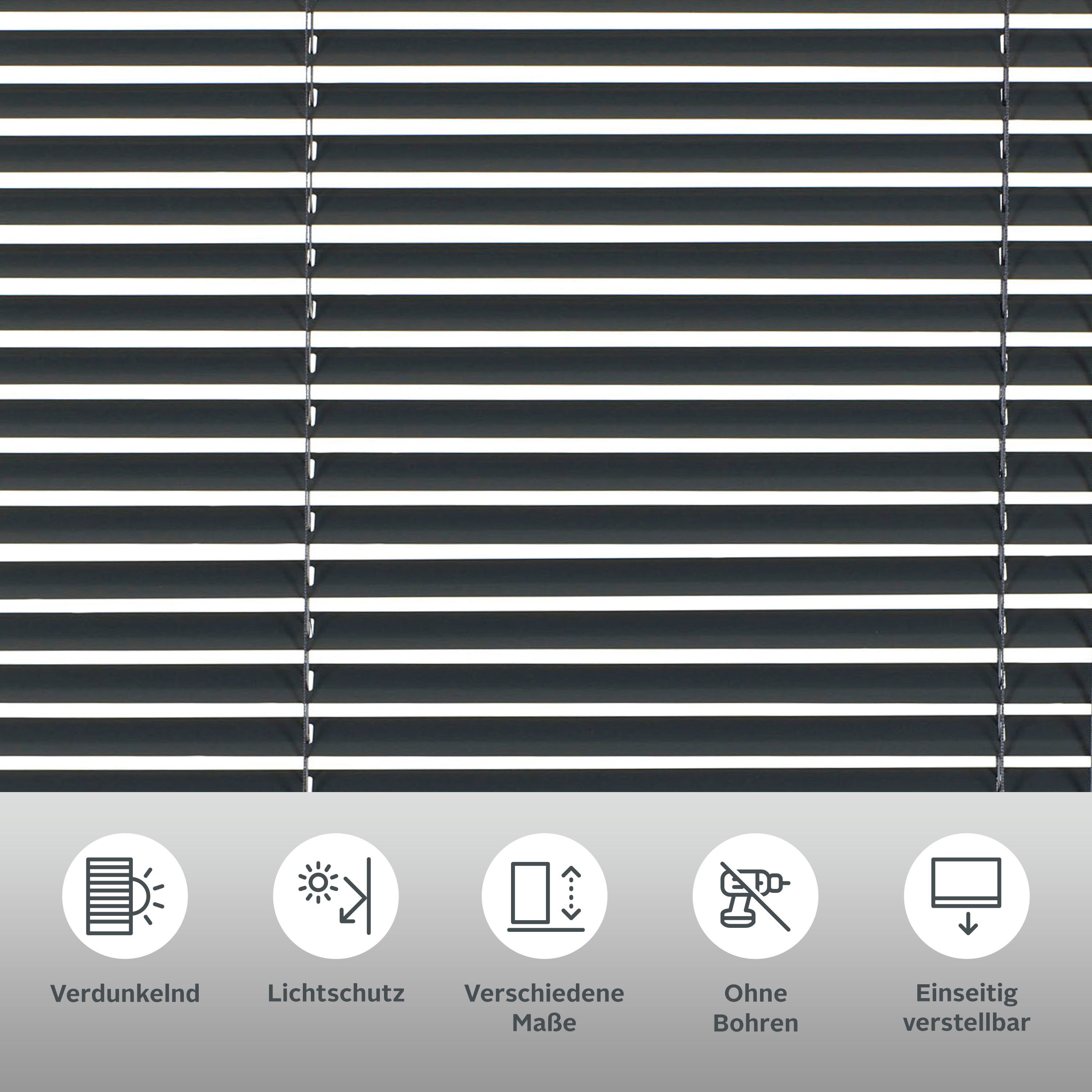 OTTO home Jalousie Aluminium-Jalousie zum Klemmen, ohne Bohren, freihängend, Bestseller mit über 900 4,5-Sterne-Bewertungen, mit Klemmhalter