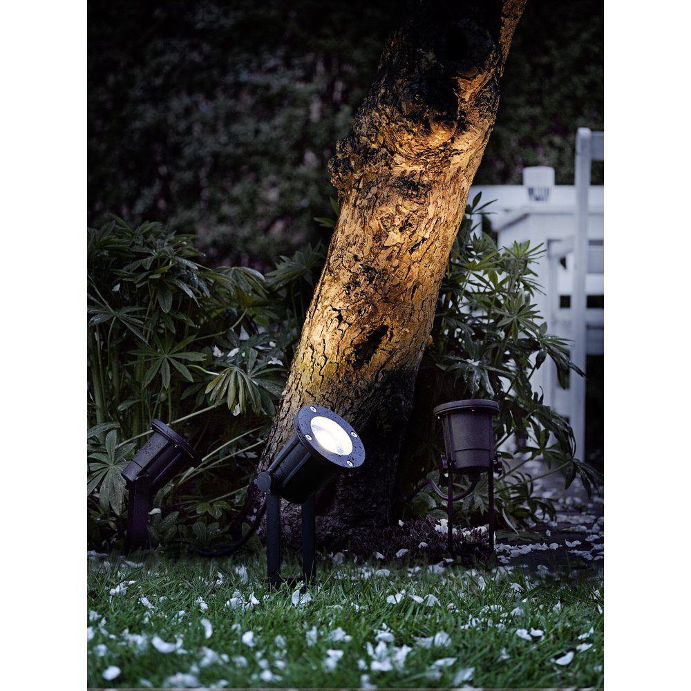 Nordlux Gartenleuchte Nordlux 20789903 Spotlight Gartenstrahler LED, Halogen GU10 35 W Sc