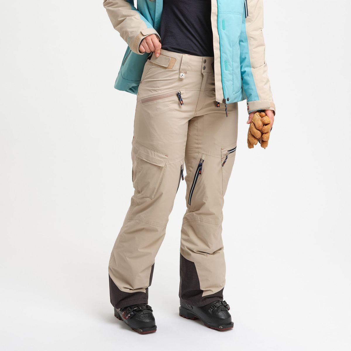 Elevenate Skihose Women Lavancher Cargo Pants Stilvolle, winddichte Skihose mit PrimaLoft® Isolierung und Gore-Tex