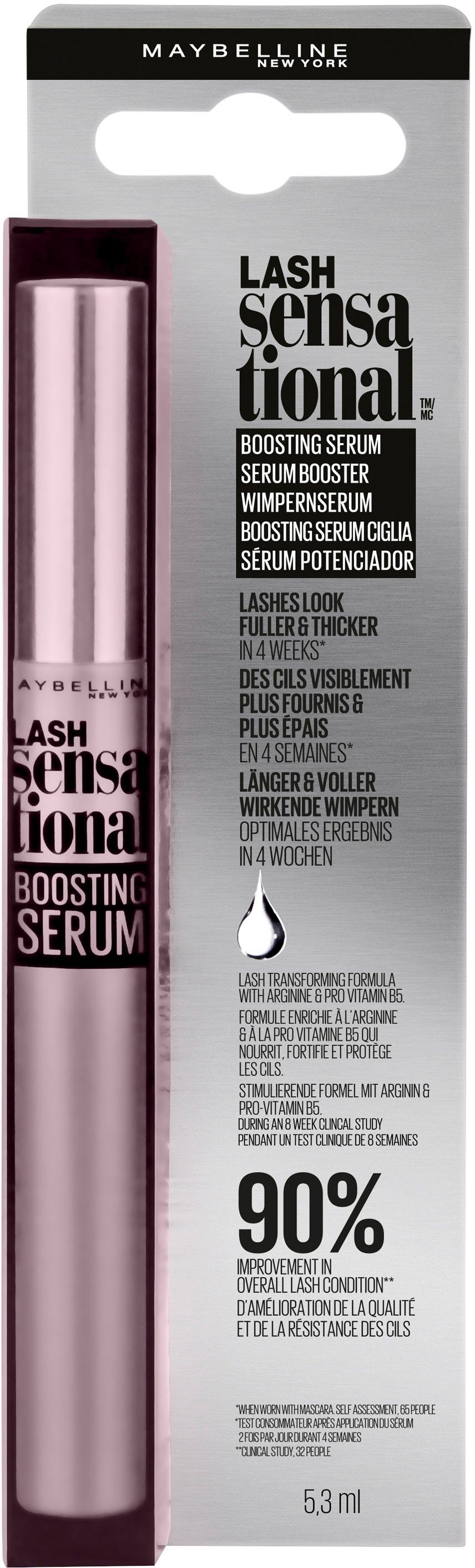 Wimpernserum, NEW MAYBELLINE Primer Sensational Wimpern Primer YORK Lash