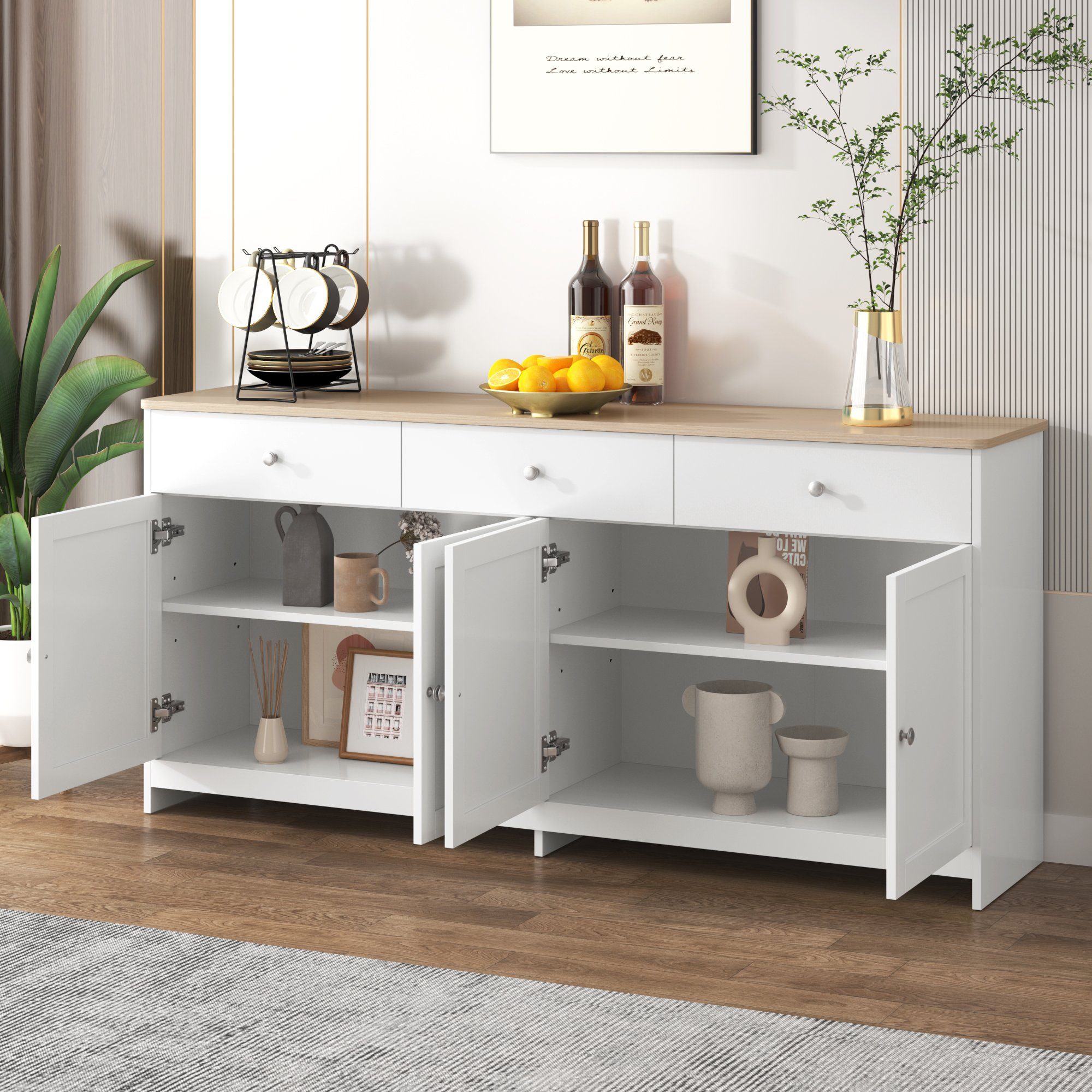 Flieks Sideboard (1 St), Beistellschrank mit günstig online kaufen