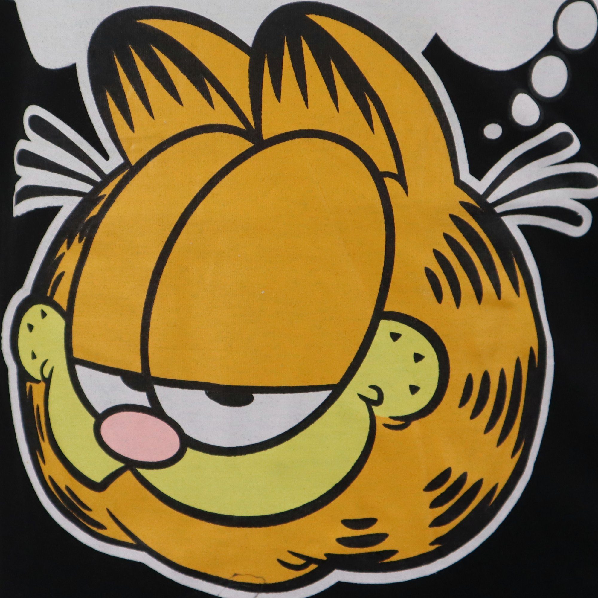 Pyjama Gr. der 134 Schlafanzug Jungen bis Garfield Kater Jugend Garfield kurzarm 164 Schwarz