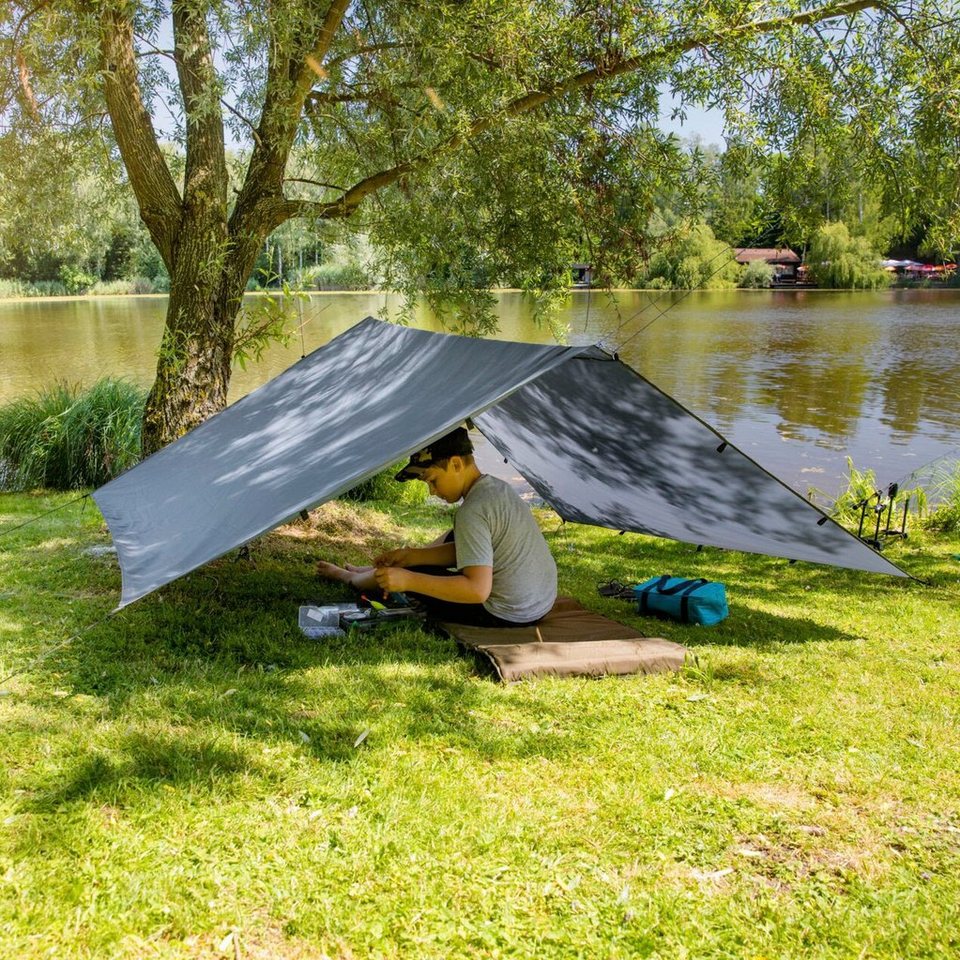 Thumbnail - Windhager Schutzplane Premium RIPSTOP, LxB: 5x4 m, einsetzbar als Unterlage, Zeltplane oder Tarp