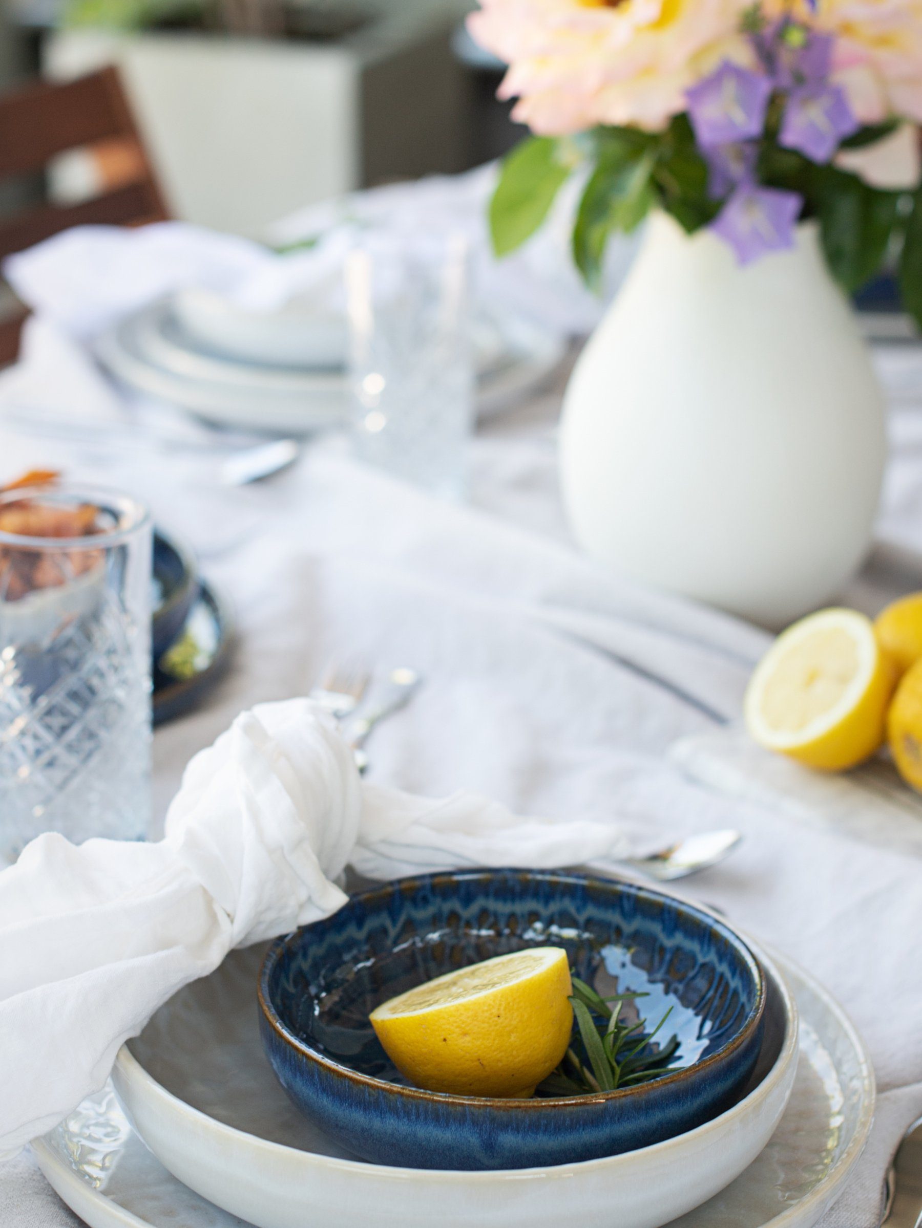 MÄSER Kombiservice Trad. Tiles (8-tlg), 2 Personen, Steinzeug