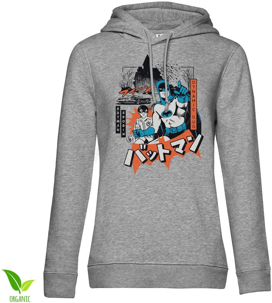 Batman Hoodie Dynamic Duo Manga Girly Hoodie