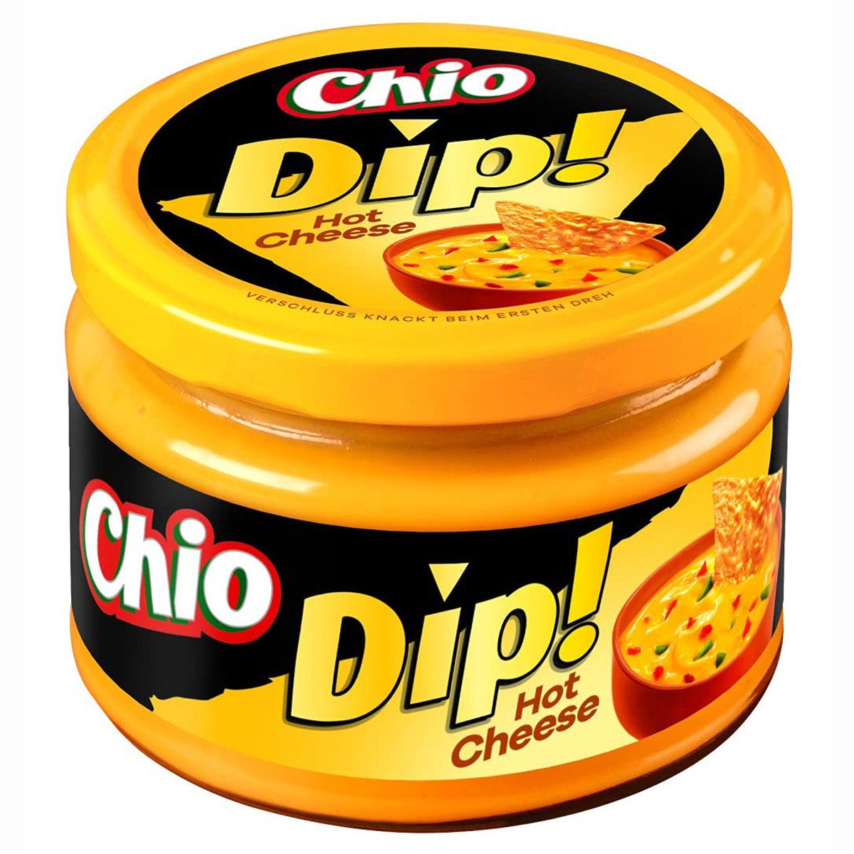 Chio Dip, Chio Dip Hot Cheese Scharfer Käse Dip mit scharfen Jalapenos 200ml