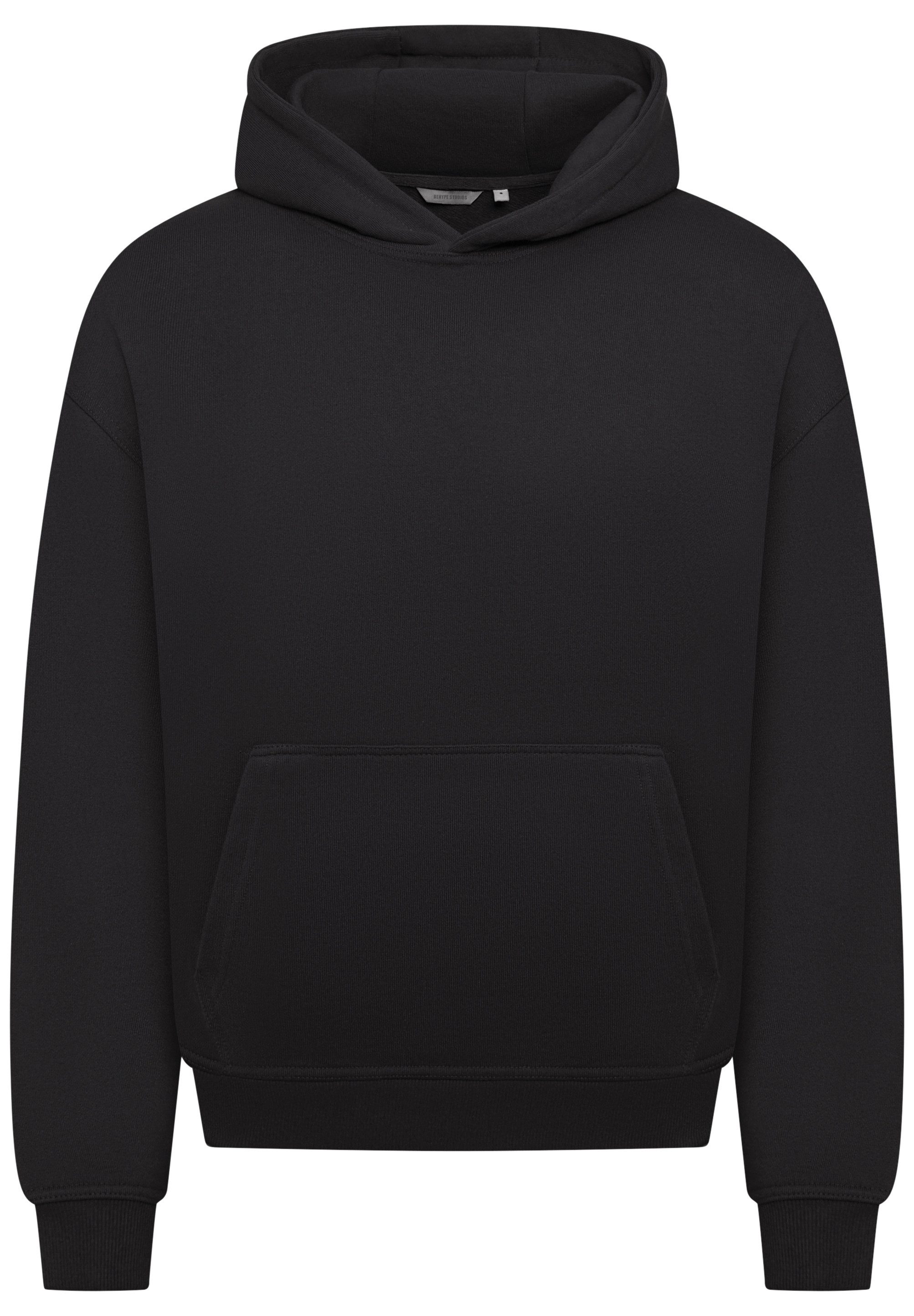 BEHYPE STUDIOS Hoodie IM OVERSIZE FIT Herren Cord-less Kapuzenpullover lockeres Kapuzen-Sweatshirt Sweater