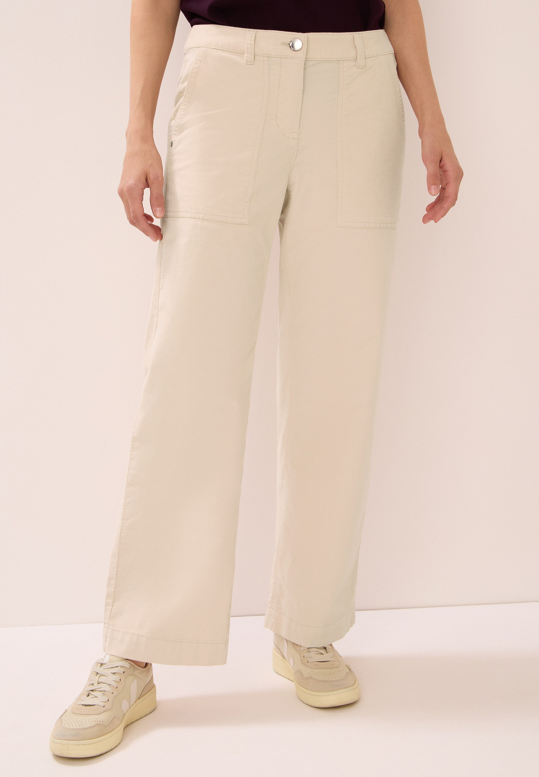 CECIL Cordhose High Waist