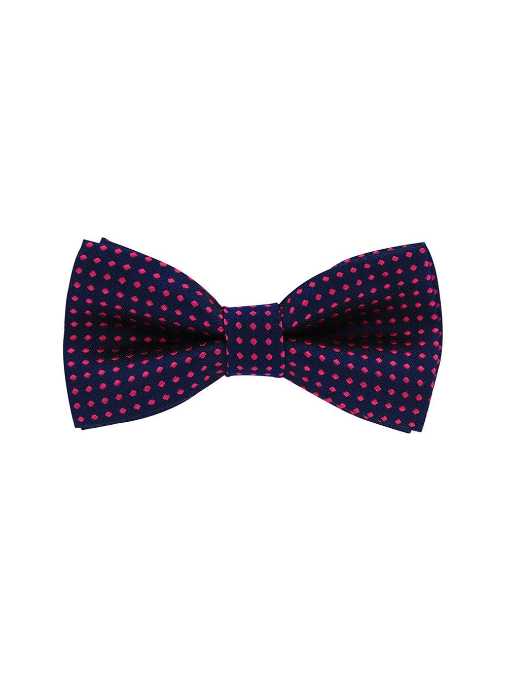 axy Fliege Kinder Jungen Fliege gebunden 10 x 5 cm bereits gebunden, verstellbar, mit Punkten