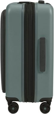 Samsonite Hartschalen-Trolley Stackd, 55 cm, 4 Rollen, Handgepäck Koffer Volumenerweiterung USB-Schleuse TSA-Zahlenschloss