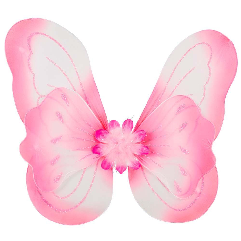 Kostüm Flügel Iris rosa