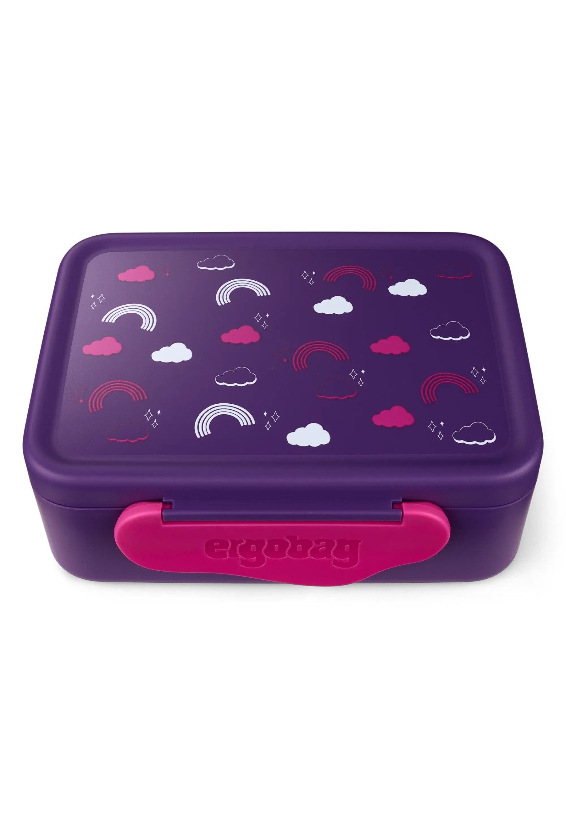 ergobag Lunchbox Brotdose, Tritan, (Brotdose, 1-tlg., Brotdose), Inkl. Trennfach für Obst und Gemüse