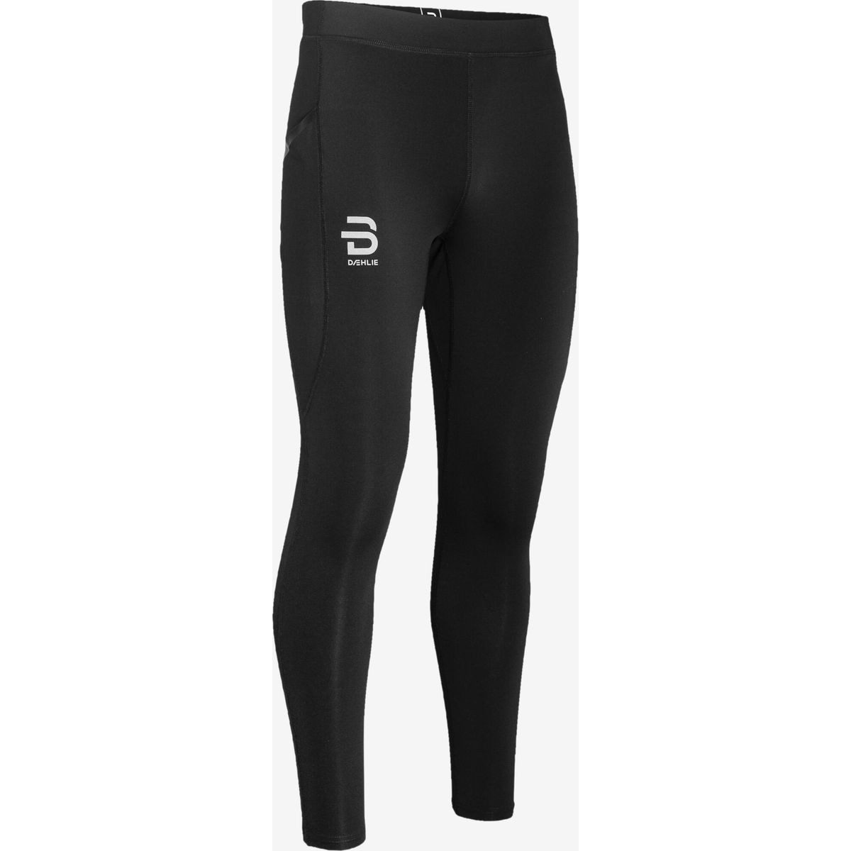 DAEHLIE Outdoorhose Tights Achieve Lange Herren-Lauftights mit 4-Wege-Stretch, reflektierendem Logo und