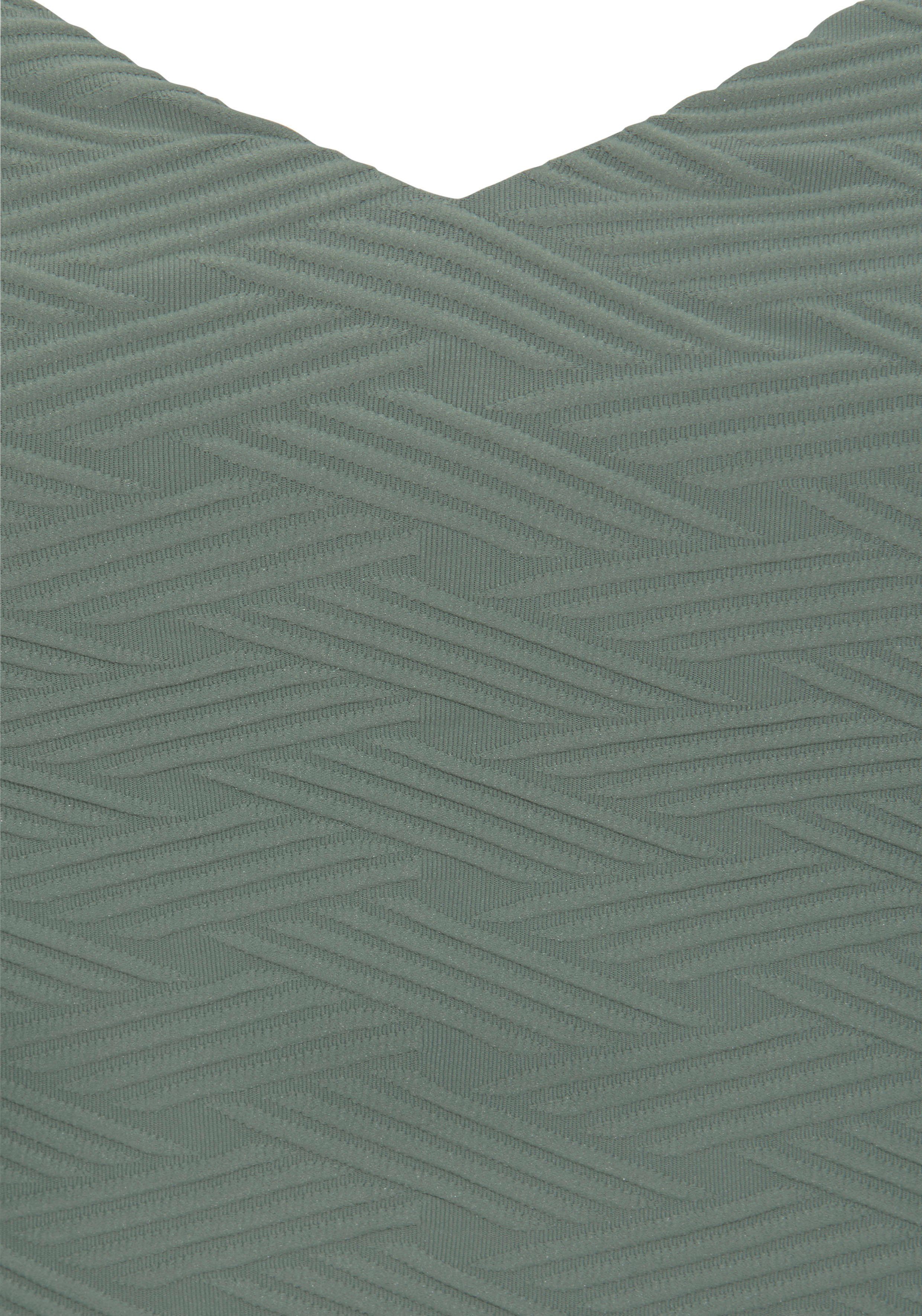 Sunseeker Crop-Bikini-Top Loretta, mit Strukturmuster