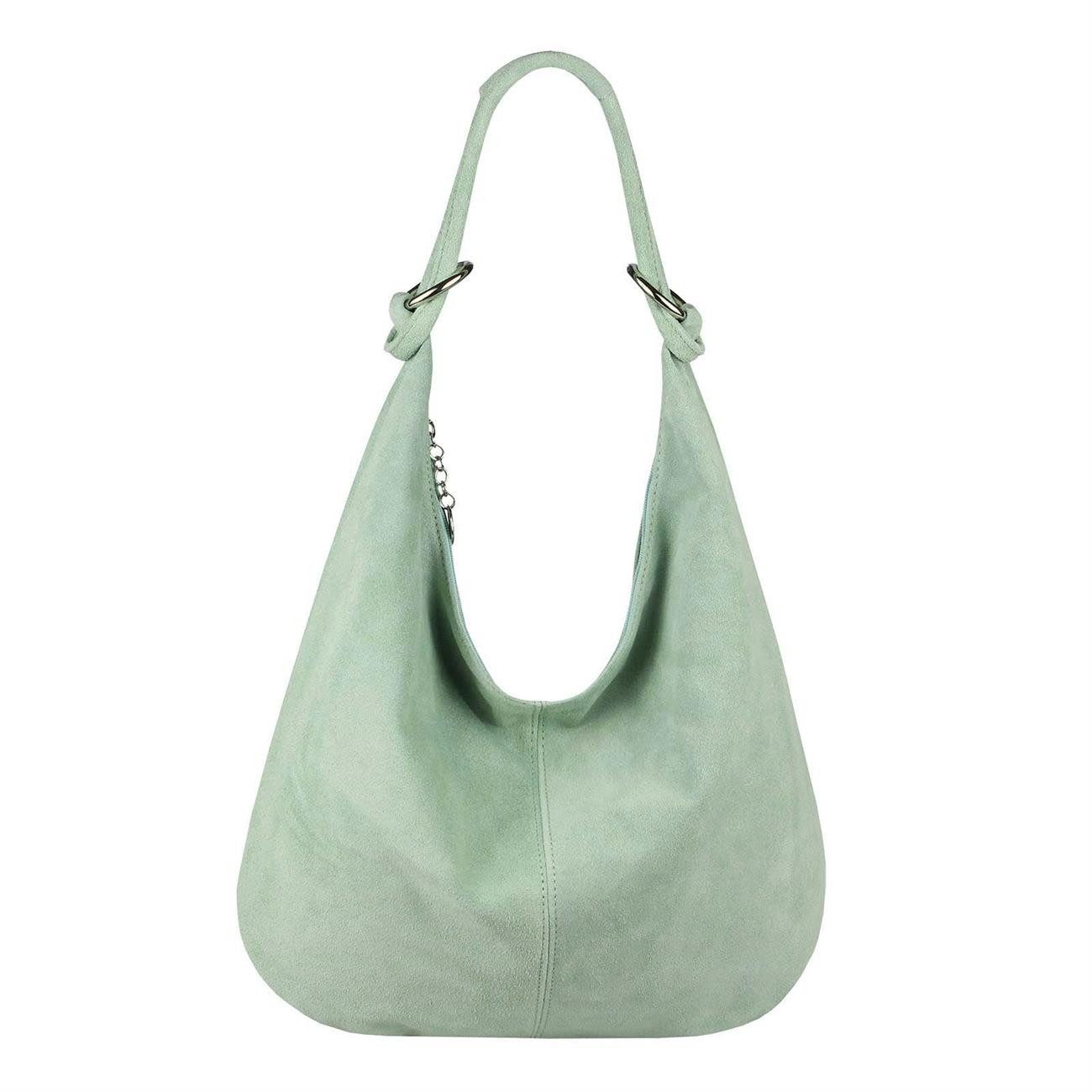 ITALYSHOP24 Schultertasche Made in Italy Damen Leder Tasche Shopper Umhänge günstig online kaufen