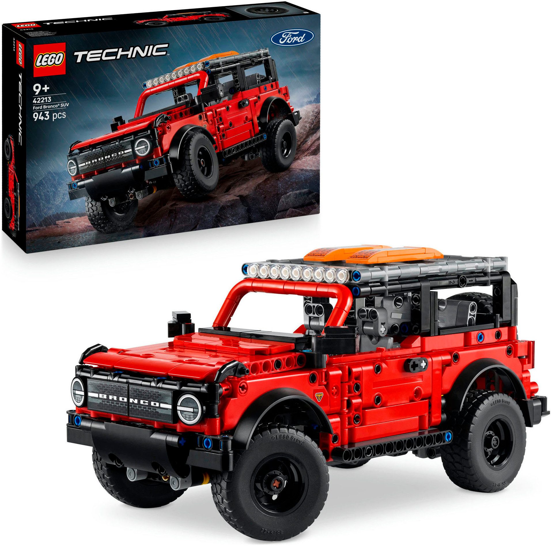 LEGO® Ford Bronco Offroader (42213), LEGO Technic Konstruktionsspielsteine, günstig online kaufen