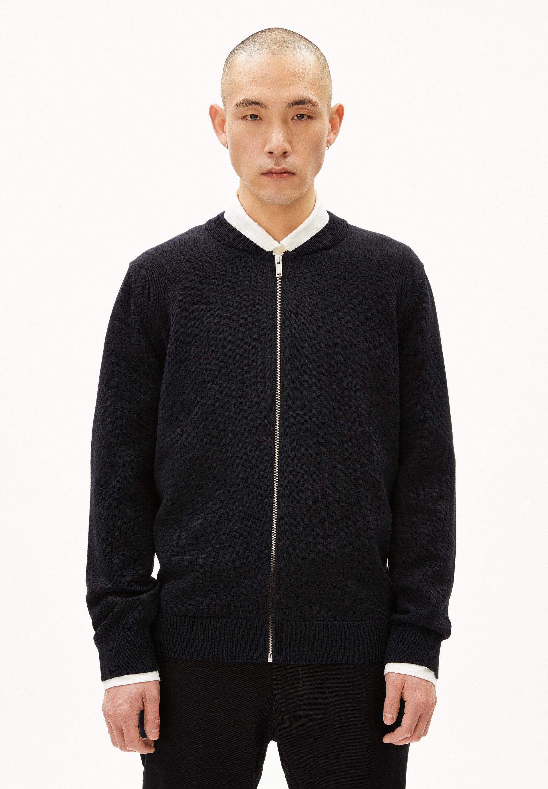 Armedangels Cardigan AGAAMON Cardigan aus Bio-Baumwolle Regular Fit (Regular Fit) Cardigan aus Bio-Baumwolle