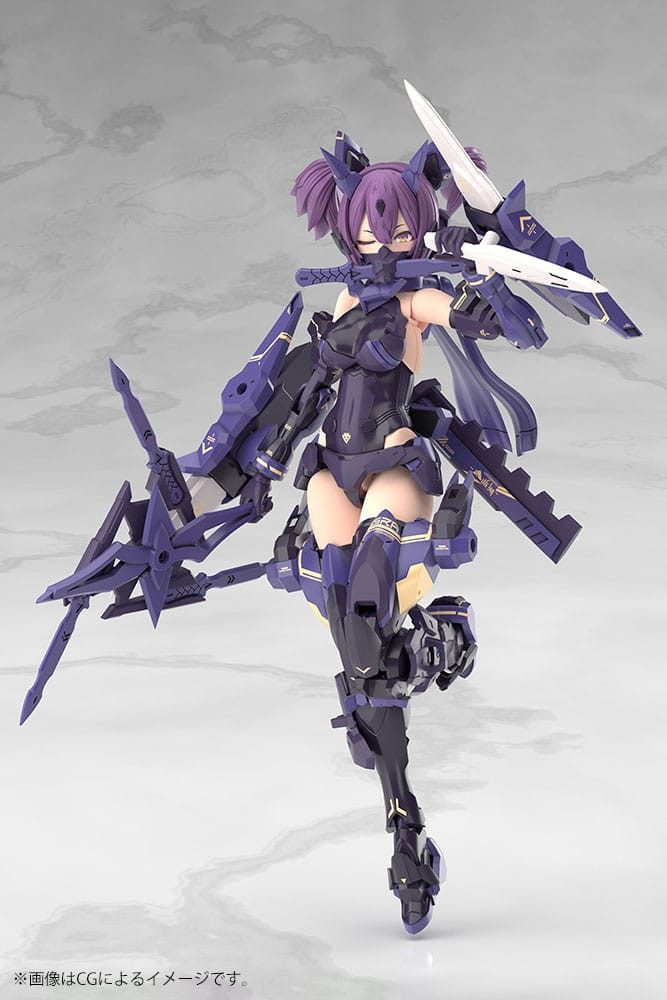 Kotobukiya Modellbausatz Megami Device Plastic Model Kit 1/1 Asra Ninja Kaname Shadow Edition F