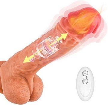 BIGTREE Dildo »Realistische Vibrator mit Fernbedienung,Flüssiges Penis«