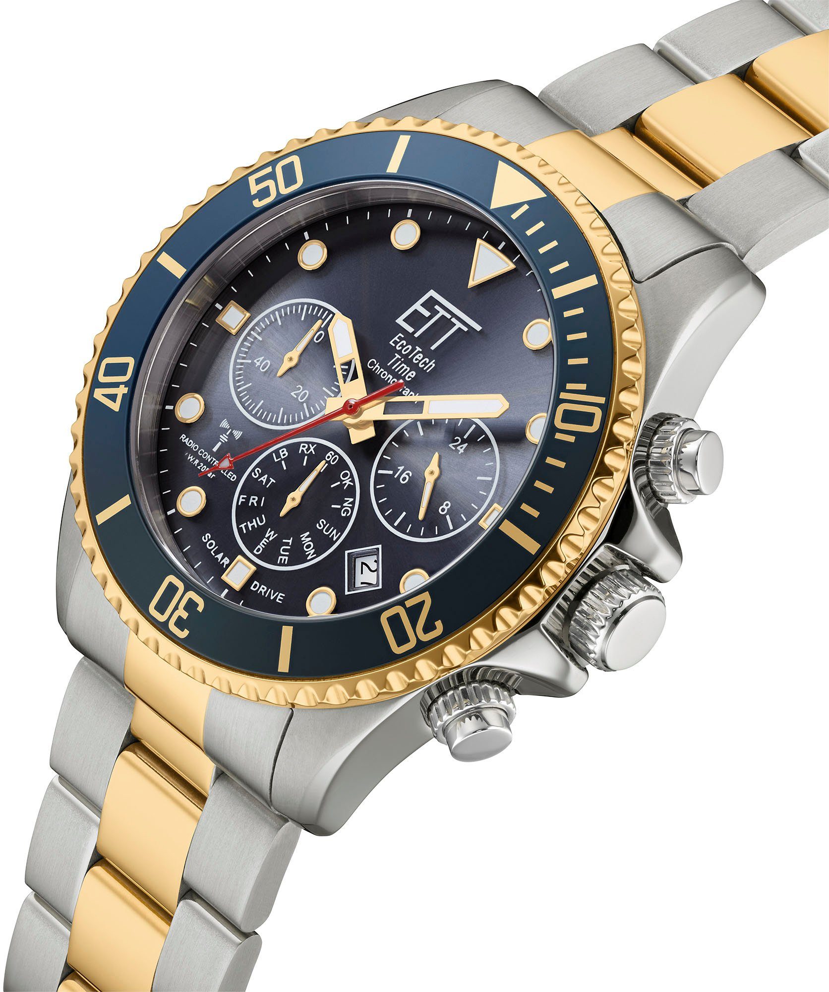 ETT Funkchronograph Professional EGS-11609-35M, Armbanduhr, Herrenuhr, Stop günstig online kaufen