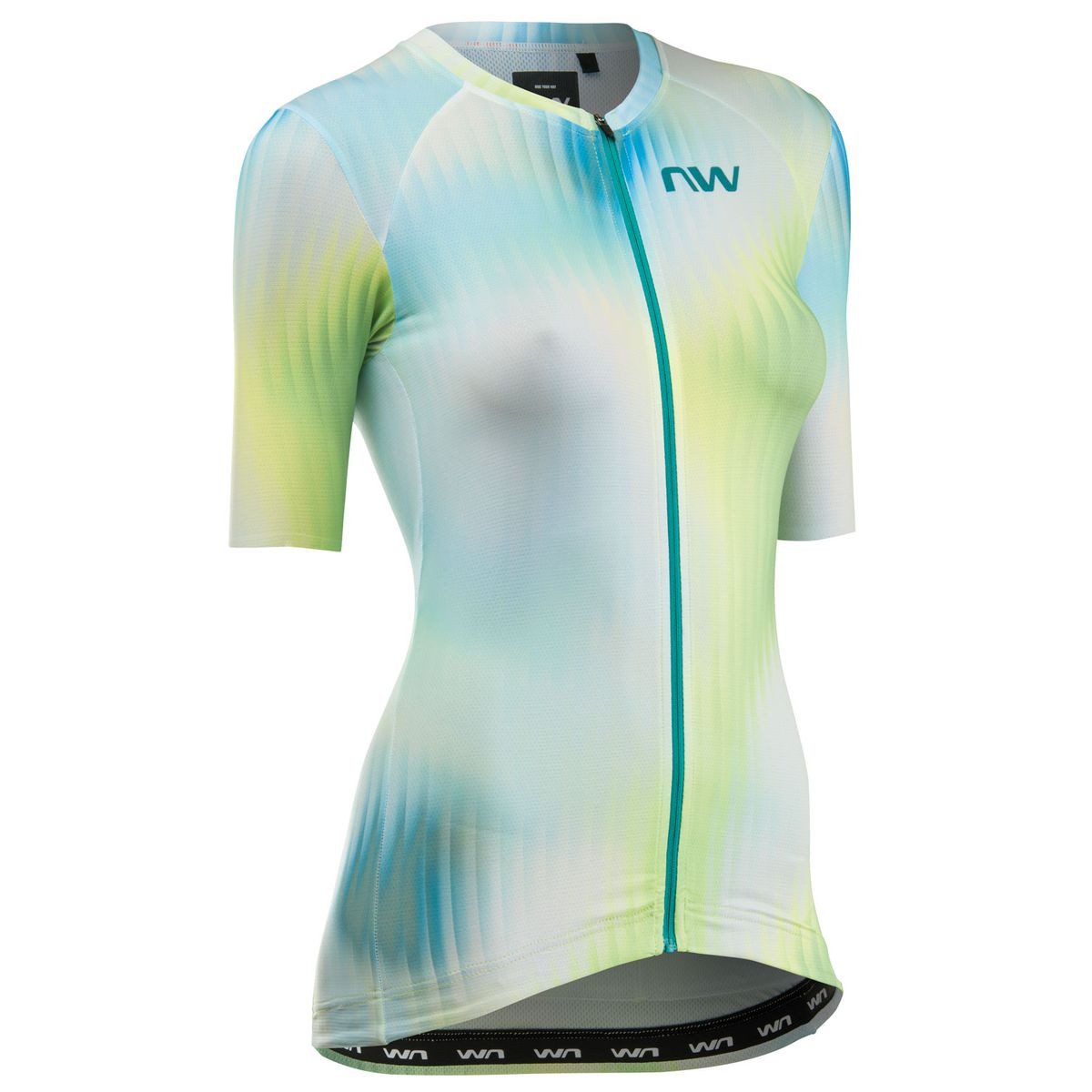Northwave Radtrikot Blade Woman Jersey Short Sleeve Hochwertiges Damen-Radtrikot für Frühling und Sommer, stilvoll