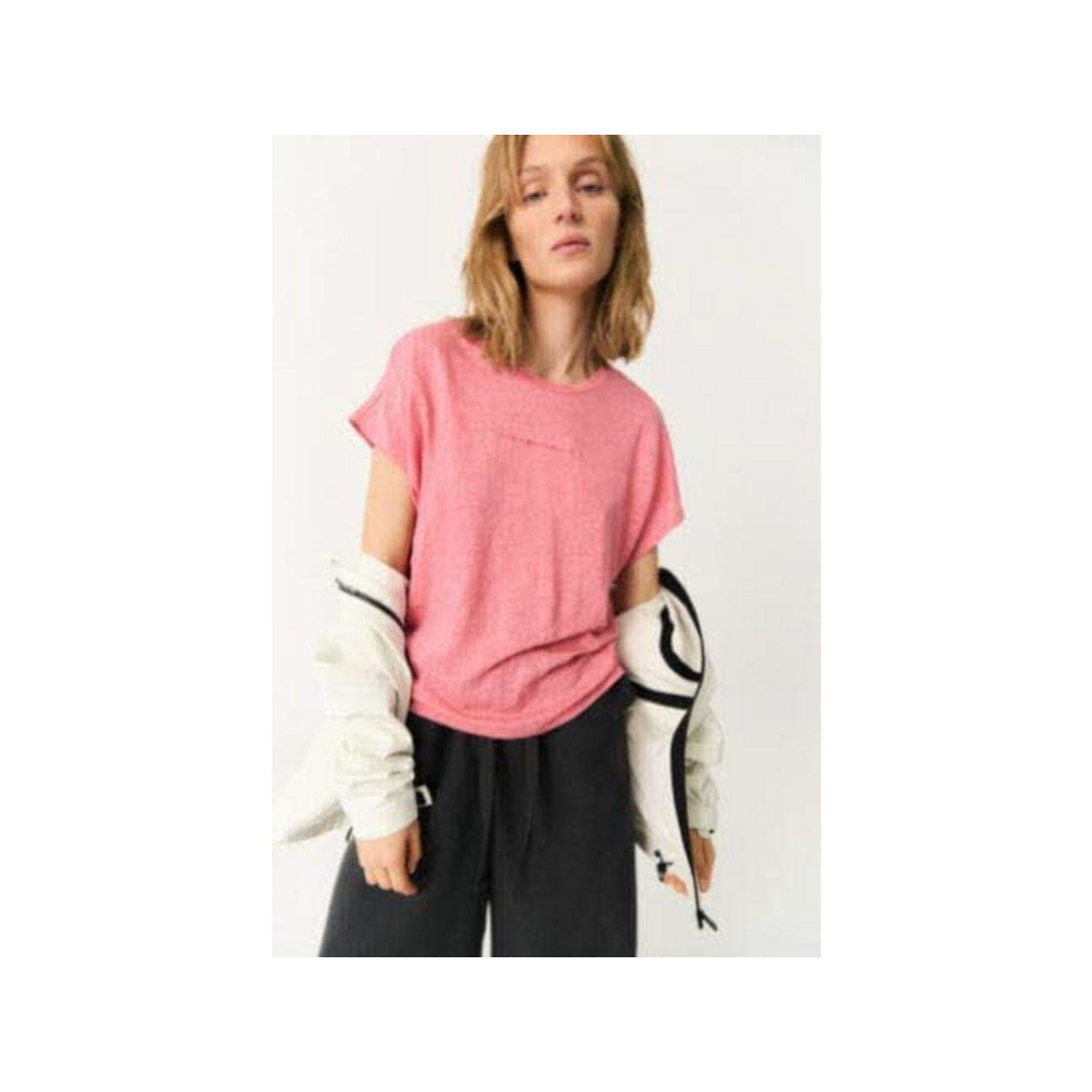 ECOALF Sweatshirt regular (1-tlg) fit pink