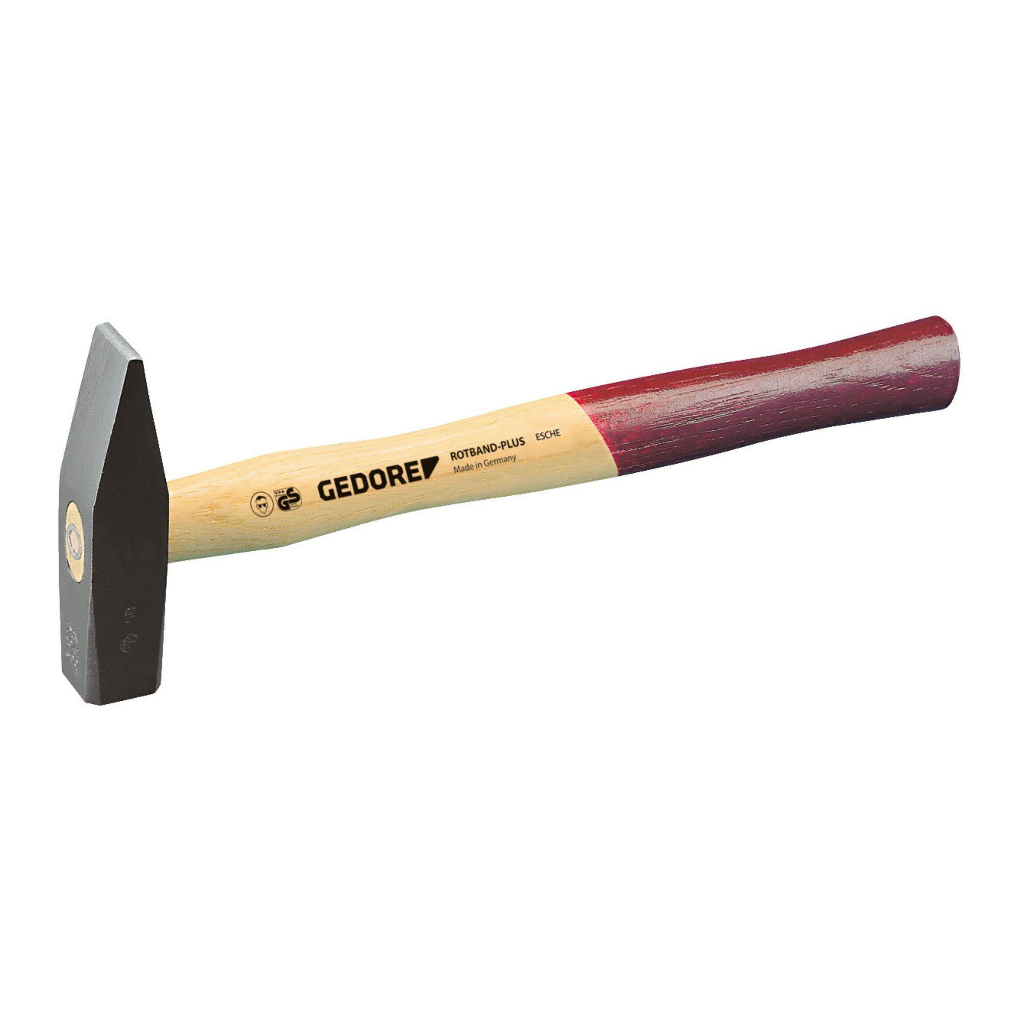 Gedore Hammer Gedore 4 E-1000 Schlosserhammer mit Eschenstiel, 1000 g