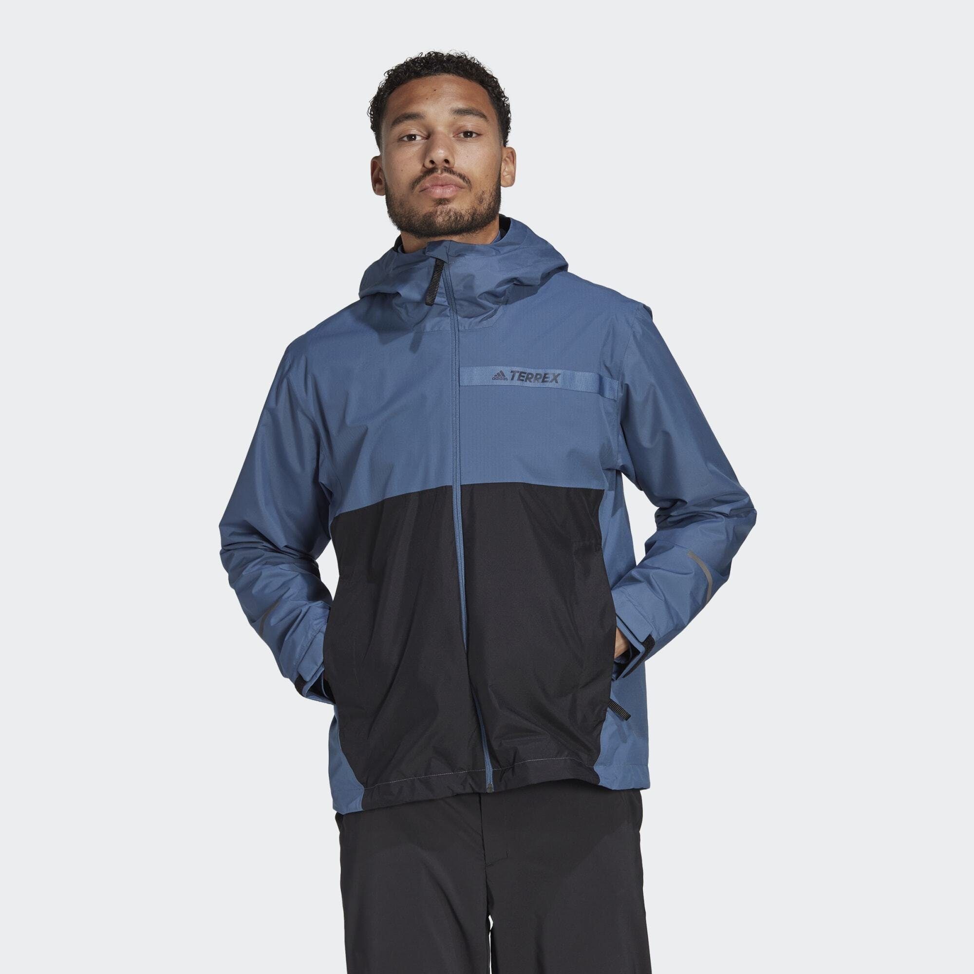 TERREX RAIN.RDY adidas Regenjacke TERREX 2-LAYER Steel MULTI Wonder REGENJACKE