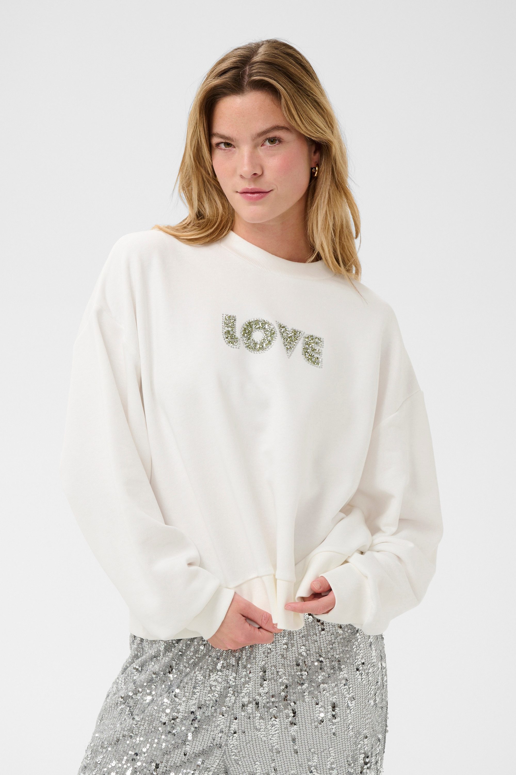 KAFFE Fleecepullover Sweatshirt KAlila