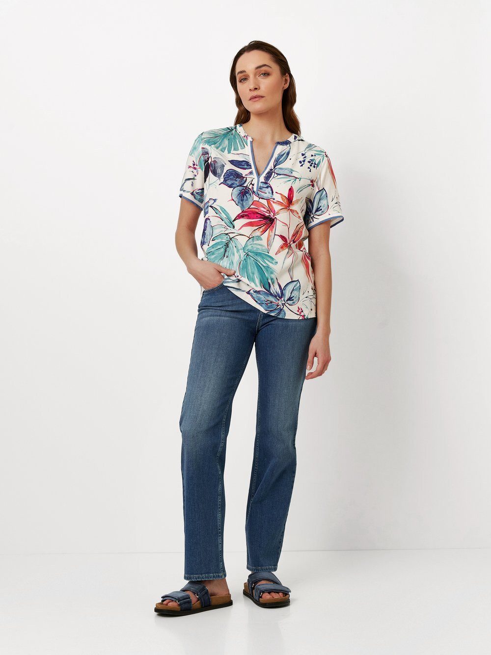 TONI Schlupfbluse Alina mit buntem Print günstig online kaufen