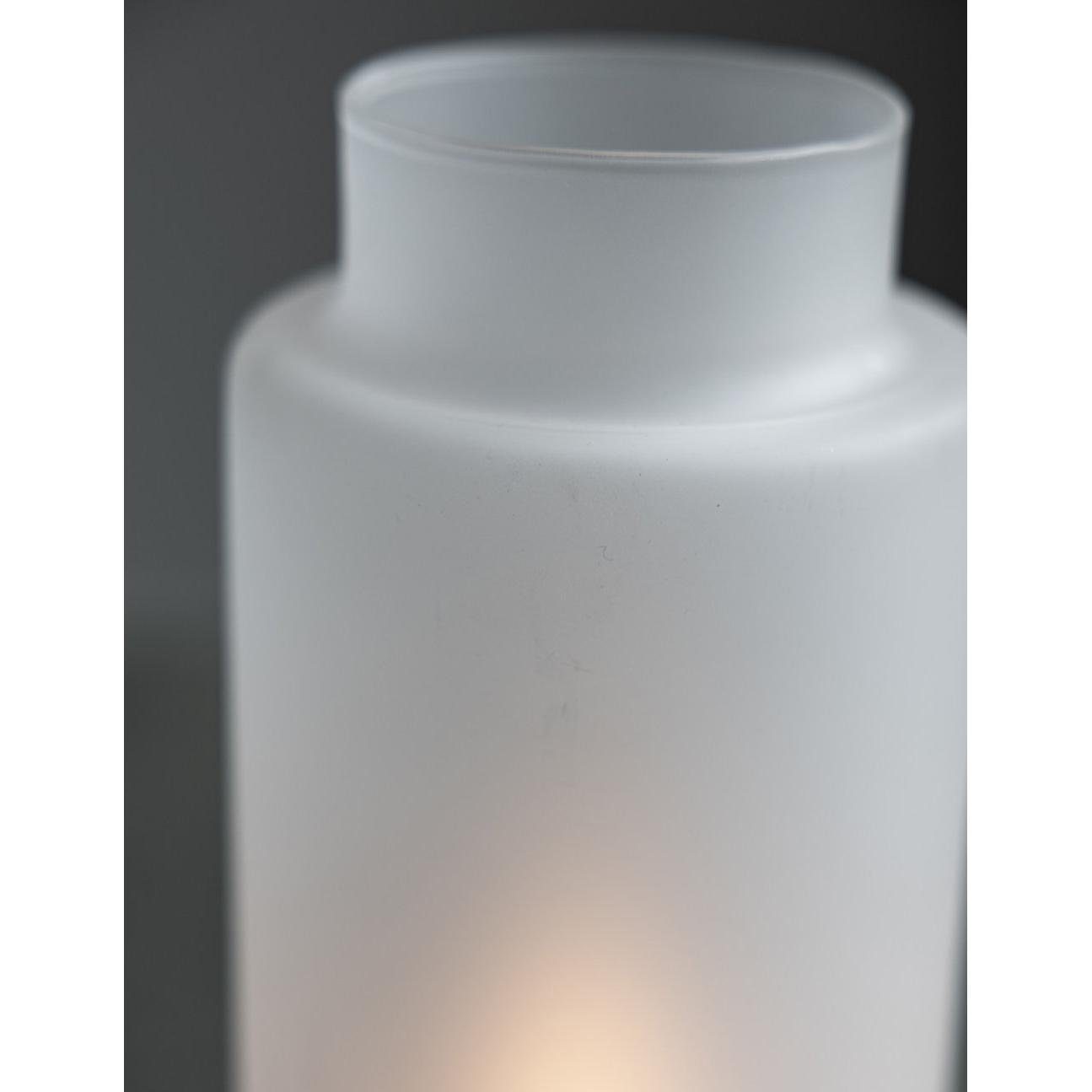 Storefactory Kerzenhalter Glaszylinder Für (30cm) Kerzenleuchter Matt Storm Transparent