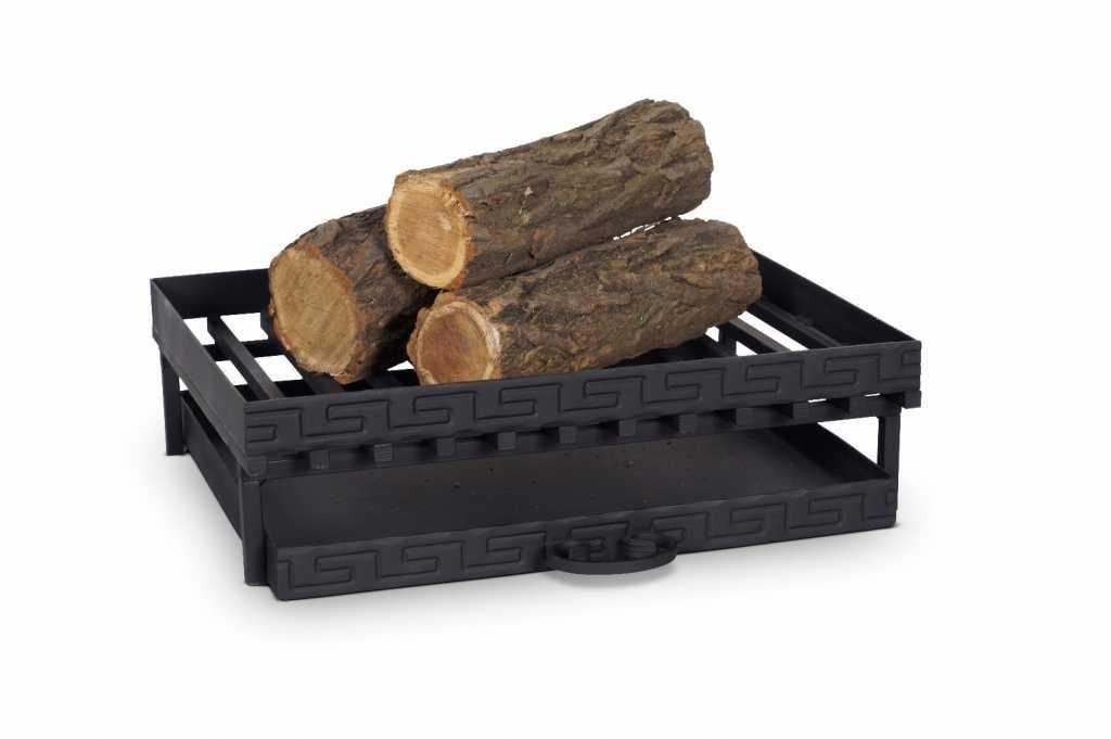 Magnus Feuerrost R205 Kaminrost Ascherost Feuerkorb, Aschen-Schublade, Einlage aus Gusseisen