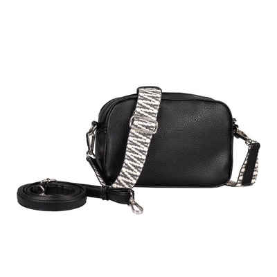Gabor Handtasche Silena, hochwertig gewebte Gurtband und ein filigranes Logo