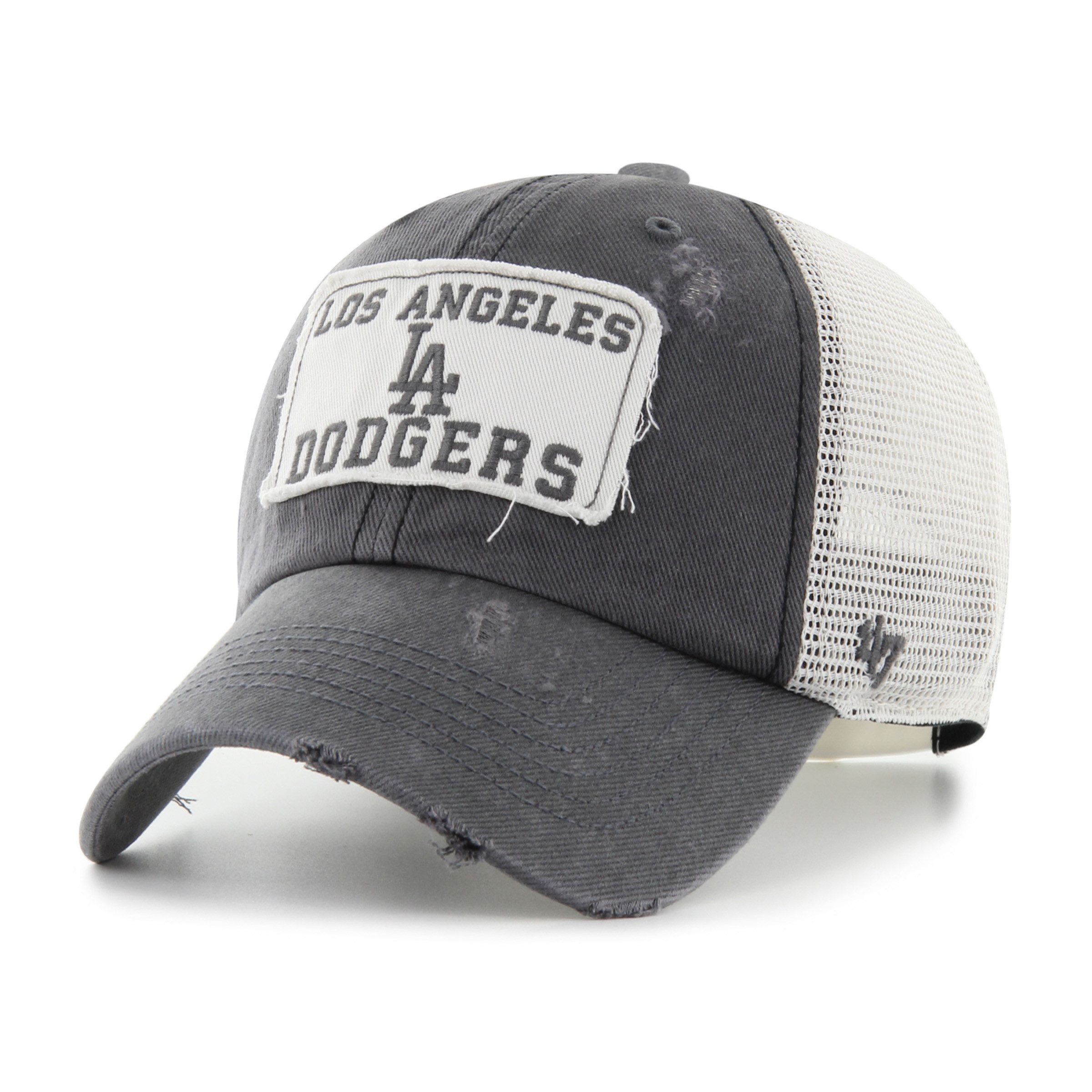 '47 Brand Baseball Cap '47 Brand Cap Egremont '47 CLEAN UP Los Angeles Dodgers Coal (Basecap, Basecap, Clean Up Cap, Meshcap) Used-Look