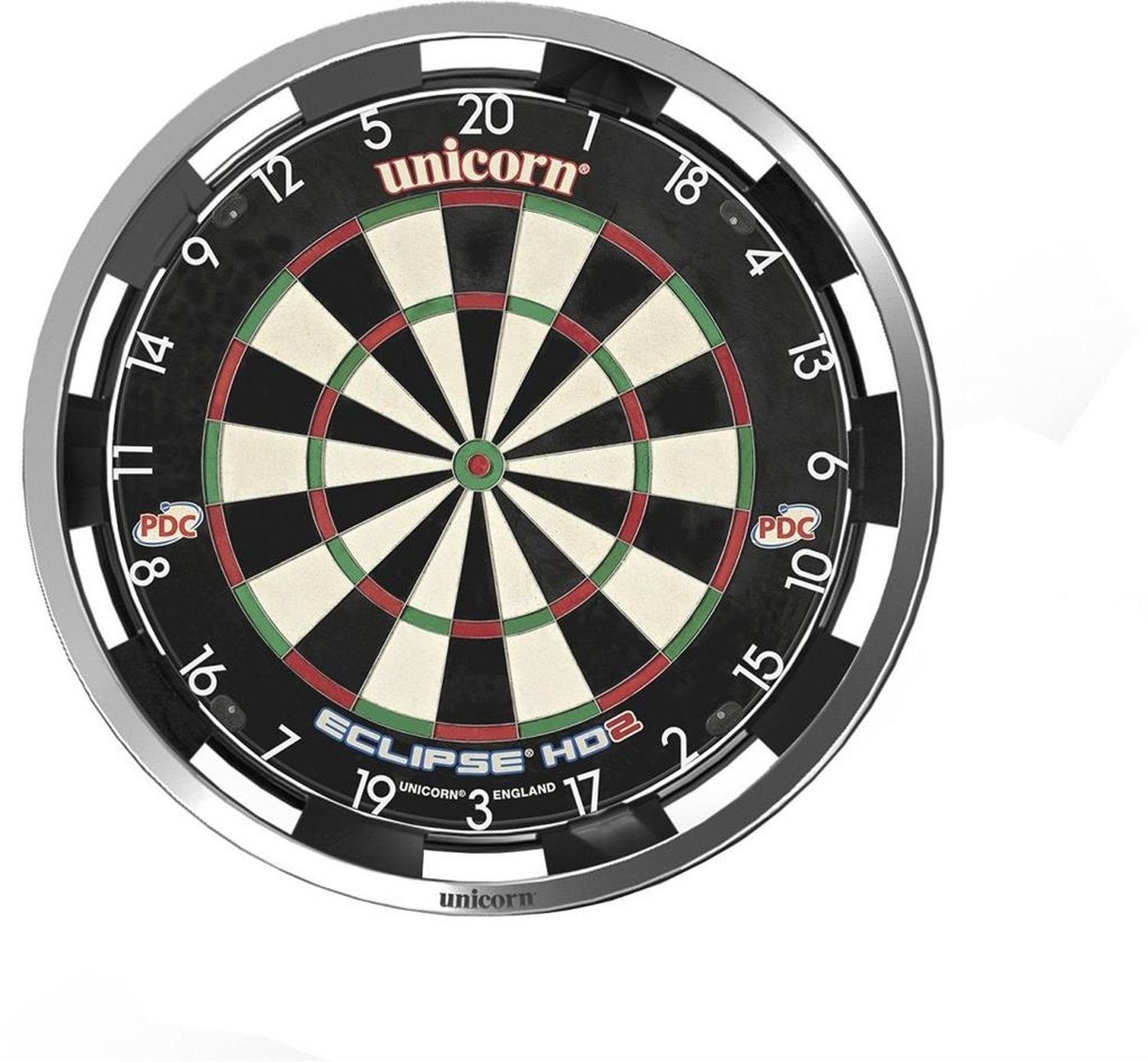 + LED Surround unicorn Dart-Wandschutz Dartboard Flare" Beleuchtung "Solar