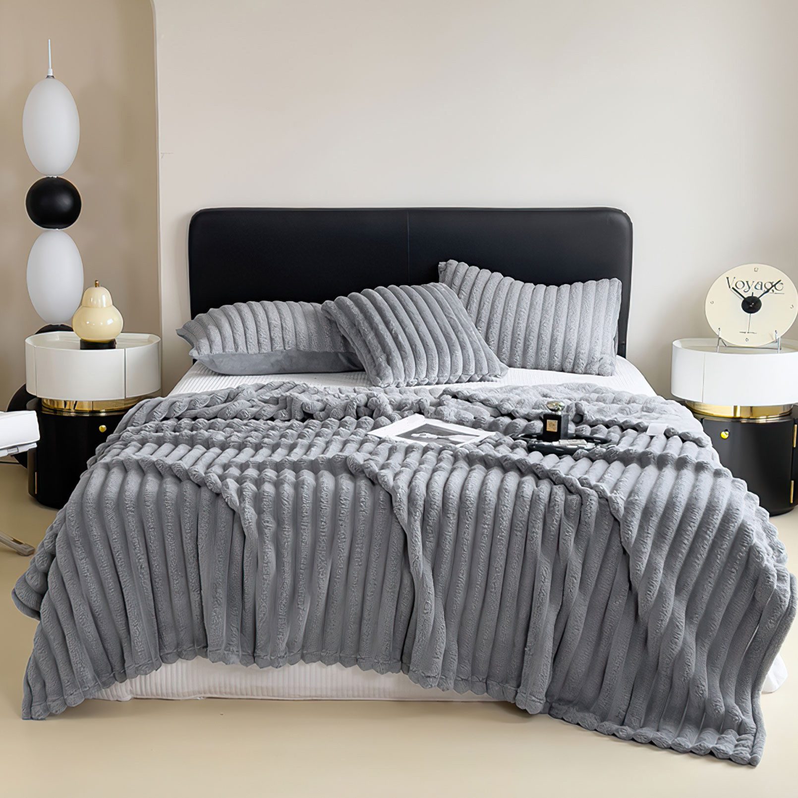 Wohndecke MT08, KEAYOO, Fleecedecke Warm Sofadecke 150x200cm Warm und Weich günstig online kaufen